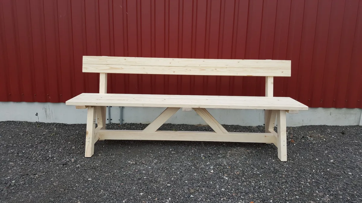 Ritningar för klassiska trädgårdsmöbler att snickra själv